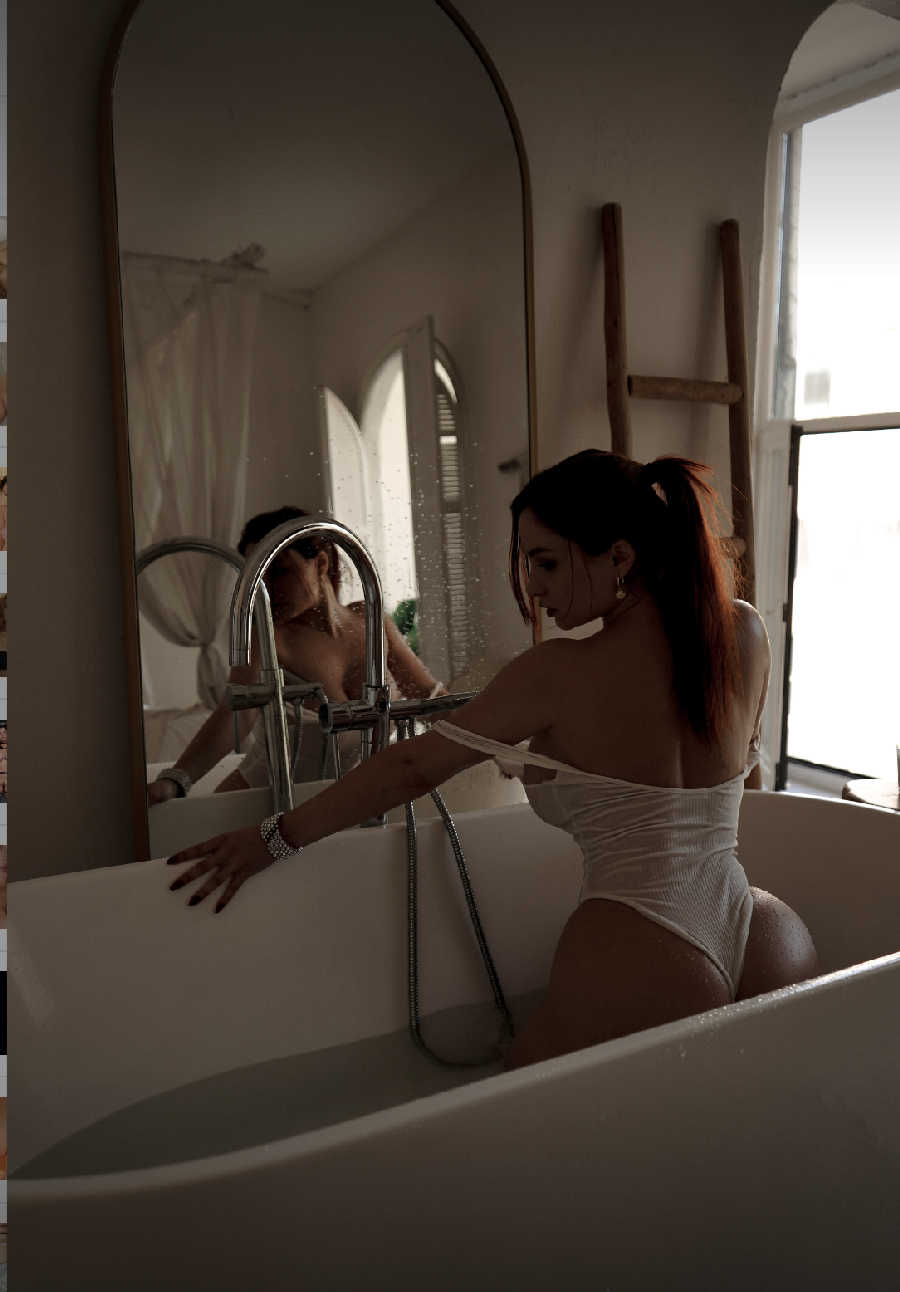 A playful frame from Miranda Faith nude — online in Apia