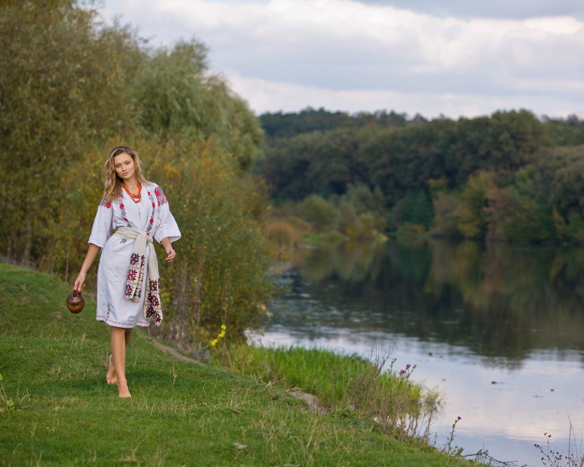 Nude girl Slavic women in Apia